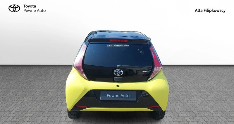 Toyota Aygo cena 43900 przebieg: 81570, rok produkcji 2017 z Strzelce Krajeńskie małe 326